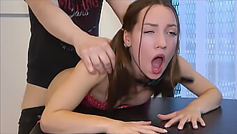 Brunette Teen Submits To Rough Sex In Bdsm Scene