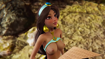 Disney Futa: La Rencontre Chaude De Jasmine Avec Raya