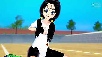 Videl Expresses Her Gratitude For Your Instruction On Flying - Dragon Ball Z