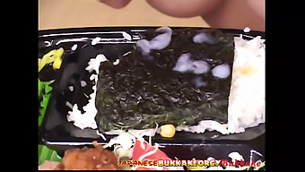 Sushi And Cum For Japanese Teen In Group