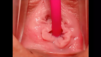 Extreme Close-Up Of Vaginal Orgasm Contractions