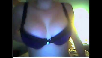 Young Woman Flaunts Her Assets On Webcam