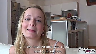 Pov-Video Av Tsjekkisk Babe Som Får Creampie Og Cumming