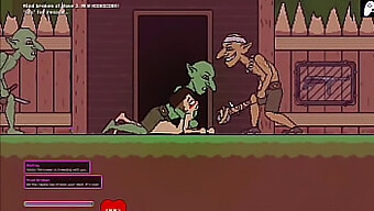 Japanese Hentai Game Features Naked Woman'S Struggle Against Lustful Goblins And Brutal Rape