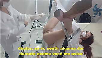 ¡el Físico Realiza Un Examen Pélvico Y Se Involucra En Sexo! ¡no Te Pierdas Esta Escena Caliente!