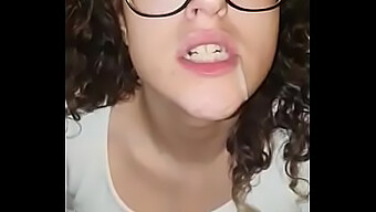 Puta Takes Cum In Mouth