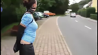 British Girl Millie Fenton Gagged And Bound In Public