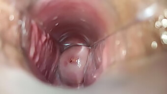 Intense Climax Within The Vaginal Cavity Captured In Detail