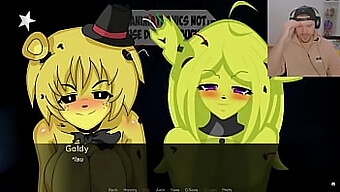 Hentai-Version Af Five Nights At Freddy'S Med Goldie Og Venner