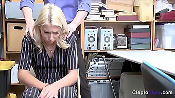 Blonde Teen Punished With Rough Sex For Theft