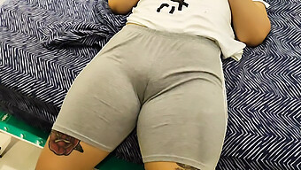 Colombian Stepdaughter'S Tattooed Body And Tight Leggings Drive Me Wild