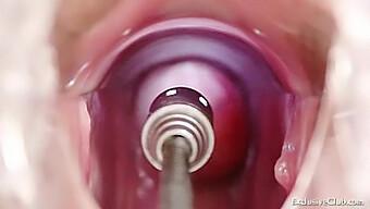 Sizzling Blonde Beauty Undergoes Vaginal Inspection And Enema Procedure