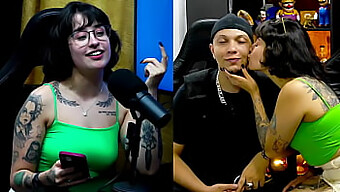 A Primeira Vez De Martina A Com O Pau Grande Do Charme Latino Ruan1001 Em Um Podcast!