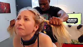 Scarlette Bunny Buns Punished With Rough Bbc Spanking