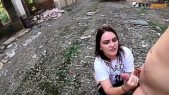 Συλλογή Bdsm Της Polina Με Δημόσια Και Σπιτικά Cumshots