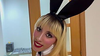 Explicit Video Featuring A Toy Rabbit In Action