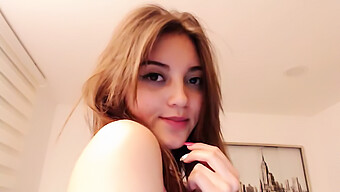 Hot College Girl Flaunts Her Petite And Untouched Pussy To Mature Webcam Viewers