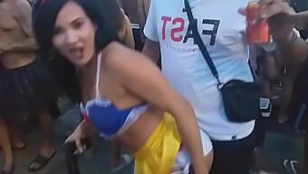 Bianca Das Neves E Seu Parceiro Tatuado Têm Um Encontro Quente No Rio De Janeiro