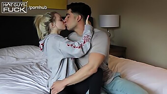 A Latino College Football Player Has Sex With A Petite Blonde Who Vapes And Has Tattoos. Watch Out For Those Tattoos!