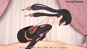 Animation Hentai: Mona Gets Fucked And Creampied