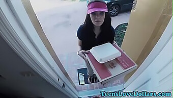 Real Delivery Guy Gets Wild With Teen